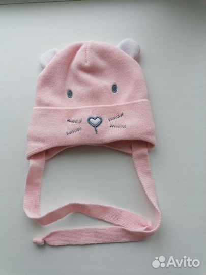 Шапка детская демисезон 40-42 новая