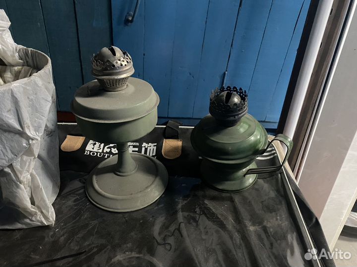 Лампа настольная керосинка