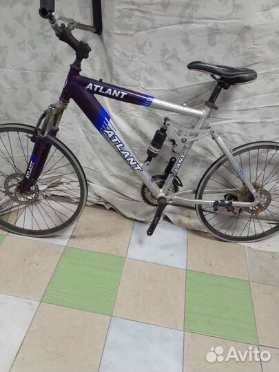 Велосипед Атлант двухподвес