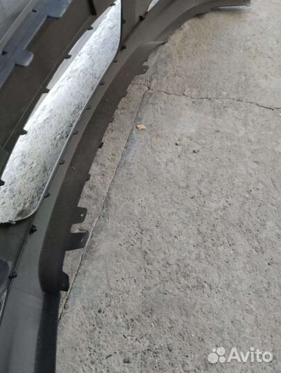 Бампер на Hyudai Solaris