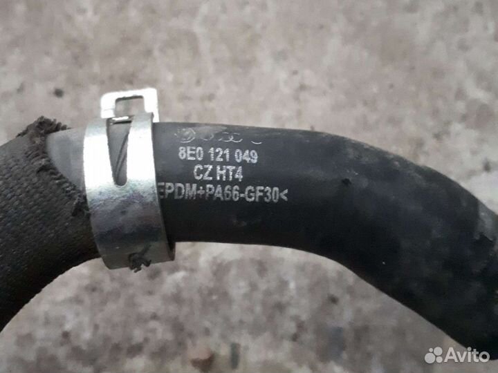 Нижний патрубок радиатора ауди а4 б6 Audi a4 b6