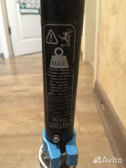 Самокат детский декатлон бу