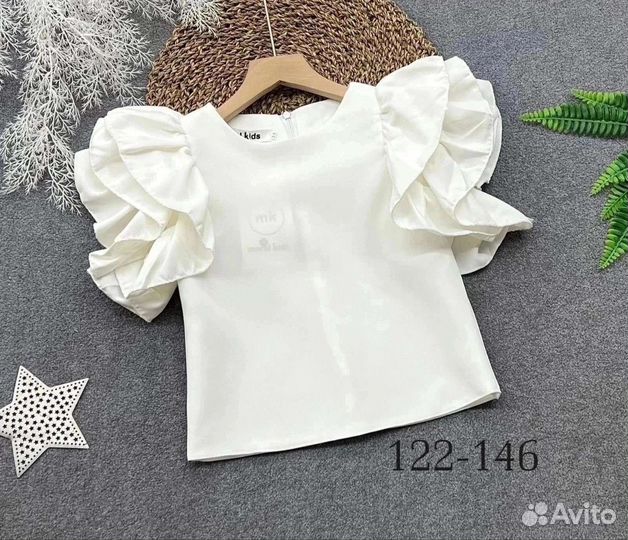 Школьная блузка для девочки 122-152