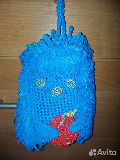 Мочалка игрушка Лягушка и ёжик