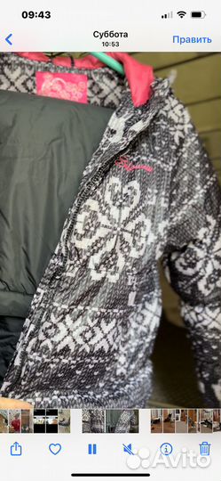 Лыжный костюм для девочки