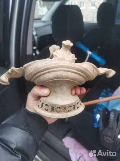 Для самовара старинная латунь