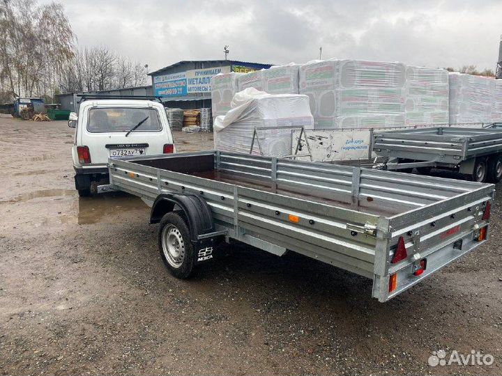 Прицеп легковой 817717.022 мзса с опорным колесом