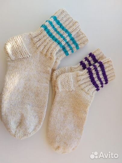 Носки вязаные шерсть