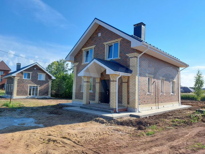 Дом 134 м² на участке 8 сот.