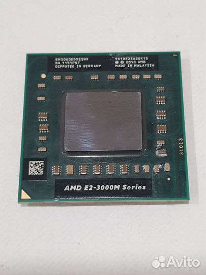 Процессор AMD E2-3000M Series