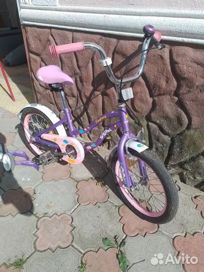 Детский велосипед r16 отл сост