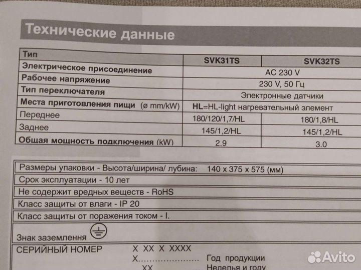 Варочная панель электрическая Gorenje