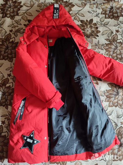 Куртка зима для мальчика/девочки 134