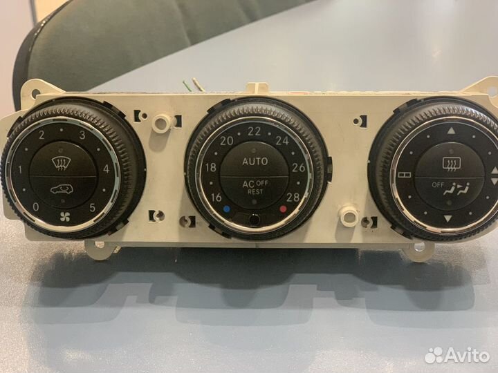 Блок управления климатом Mercedes-Benz ML w163