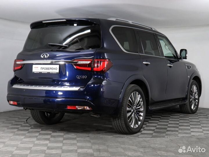 Infiniti QX80 5.6 AT, 2018, 125 833 км