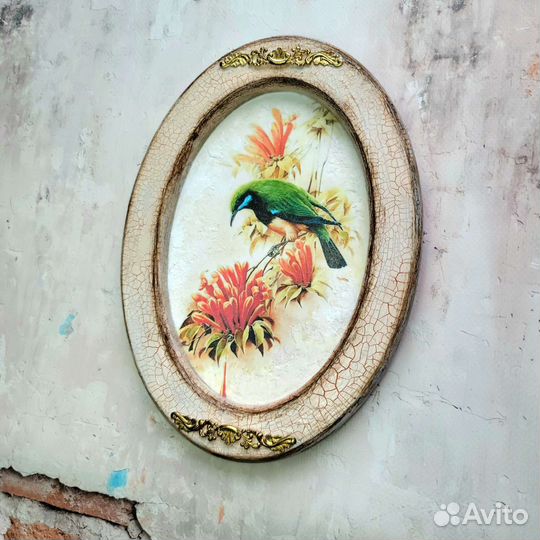 Панно-рамка Птица