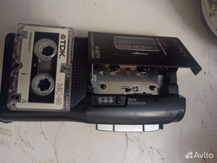Кассетный диктофон sony