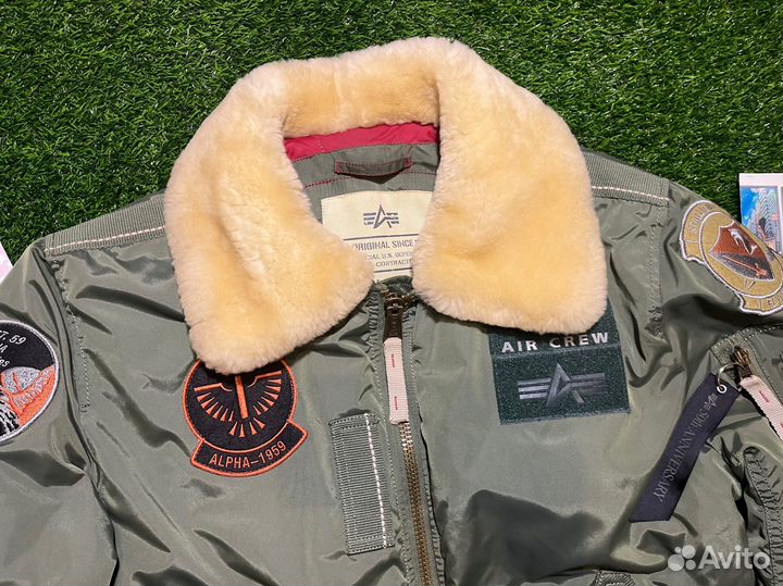 Бомбер alpha industries B15 vintage