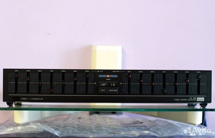 Винтажный, транзисторный эквалайзер Sansui SE-300