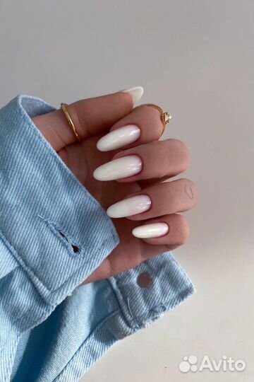Маникюр с укреплением и гель лаком/Наращивание