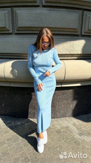 Платье миди 7 расцветок