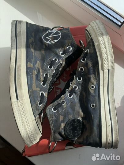 Converse x undercover кеды