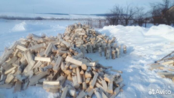 Дрова березовые колотые