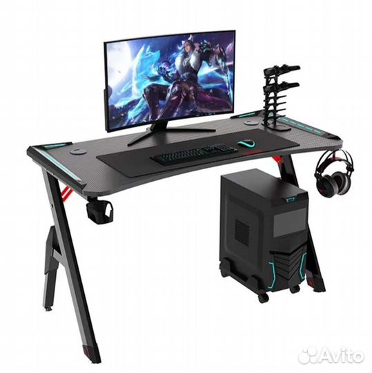 Стол компьютерный игровой с подсветкой
