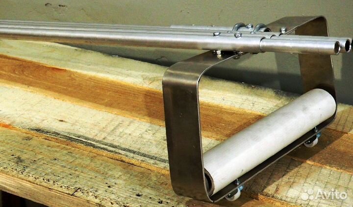 Скребок для уборки снега с крыш с ручкой 7,5 м