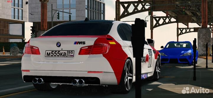 Винил BMW M5 F10 в Car Parking