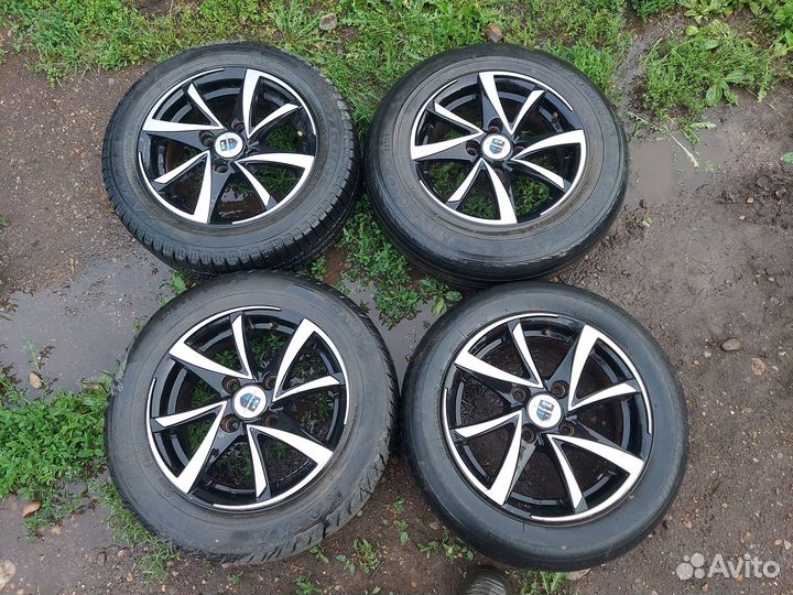 Литые диски r14 4/108