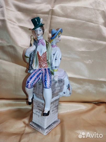 Статуэтка пастушка и трубочист
