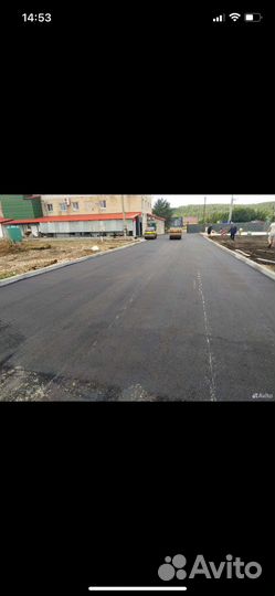 Укладка асфальта