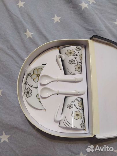 Чайная (кофейная) пара в подарочной коробке