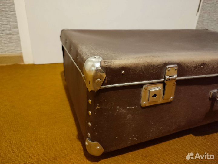 Чемодан фибровый ссср, ретро, 1972 г. в