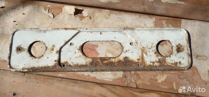 Металлическая рамка для номера СССР