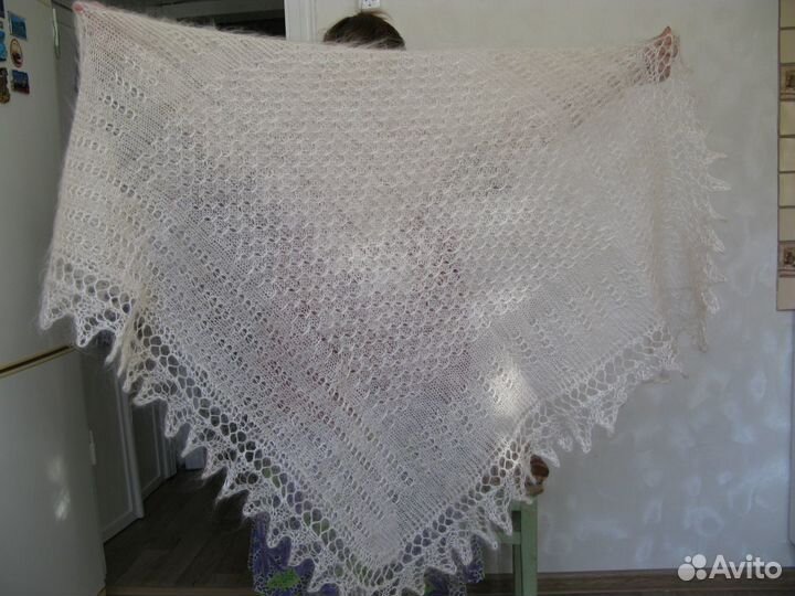 Пуховые платки, шарф, косынка