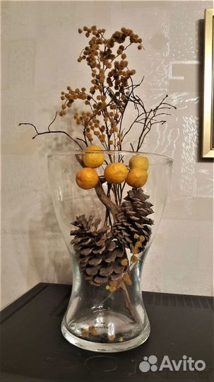 Икеа 2 вазы стекло