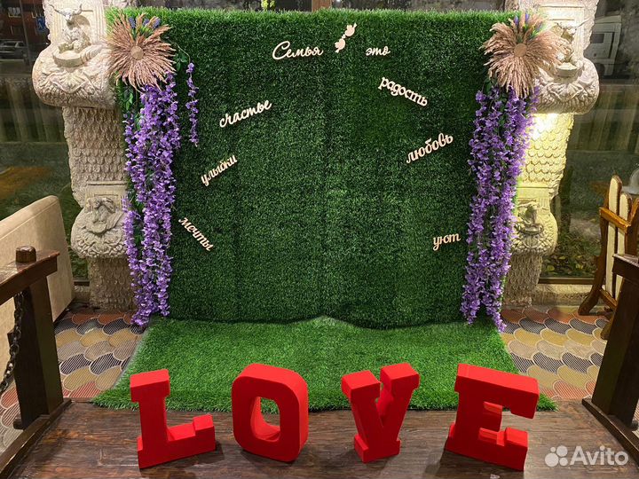 Оформление Свадьбы. Украшение зала, президиума