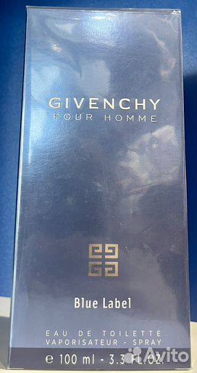 Givenchy Blue Label 100ml