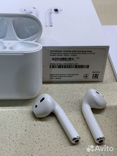 Наушники Apple AirPods 2 оригинал