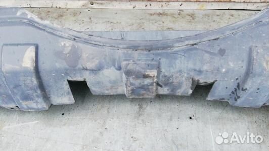 Бампер задний mitsubishi pajero 4 (XNI20HG01)