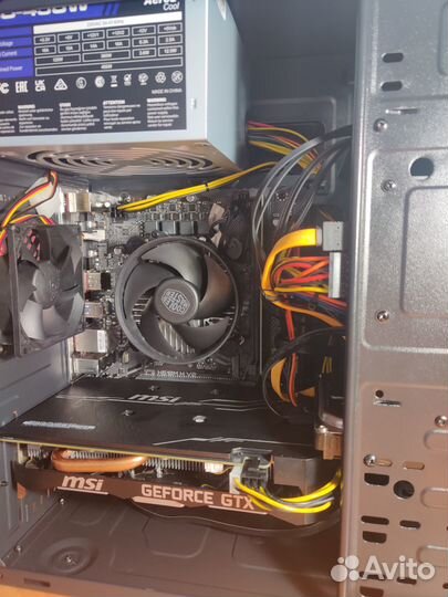 Игровой компьютер Core i3-10105F / 1660 TI / 16Gb