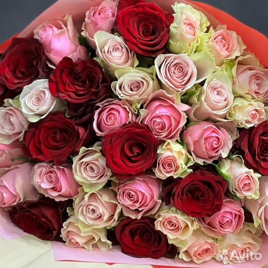 Букет из 51 розы
