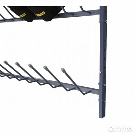 Вешалка Эконом для ботинок, пристенная 170х125х28см VBE-25