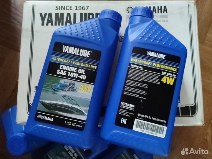 Оригинальное масло гидроцикла Yamaha Yamalube 4W