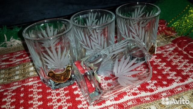 Хрустальные стаканчики