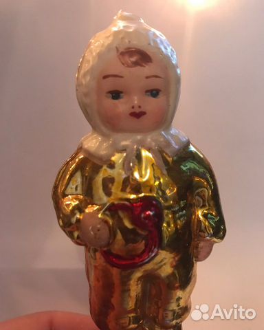 Разные ёлочные игрушки СССР