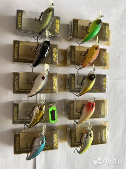 Воблера Серебряный Ручей Vulcan