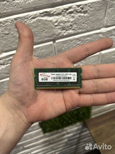 Новая Озу 8gb DDR3 DDR3l so-dimm дл ноутбука